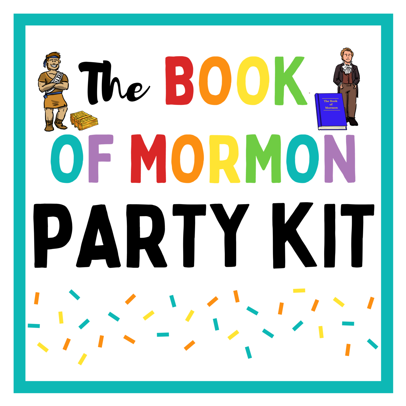 My LDS Preschool | The Book of Mormon Party Kit